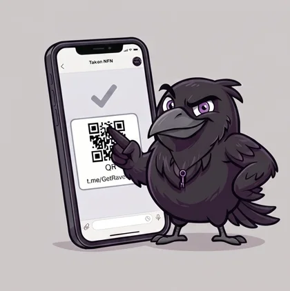 Ключ и QR в боте